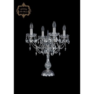 Изображение товара Хрустальная настольная лампа с подвесками Art Classic 45962 12.25.4.141-45.Cr.Sp подсвечник