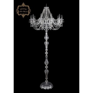 Изображение товара Торшер напольный с цоколем e14 под старину Art Classic 45241 13.11.10.300.h-210.Cr.Sp с подвесками