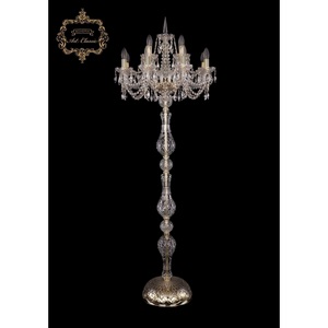 Изображение товара Хрустальный торшер под старину Art Classic 45241 13.11.8+4.195.h-165.Gd.Sp с подвесками