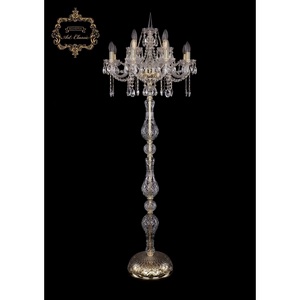 Изображение товара Хрустальный торшер под старину Art Classic 45271 13.12.8+4.195.h-165.Gd.Sp с подвесками