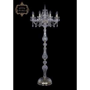 Изображение товара Хрустальный торшер под старину Art Classic 44501 13.21.8.200.h-160.Gd.Sp с подвесками