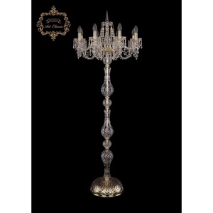 Изображение товара Хрустальный торшер под старину Art Classic 45231 13.23.8.200.h-160.Gd.Dr с подвесками