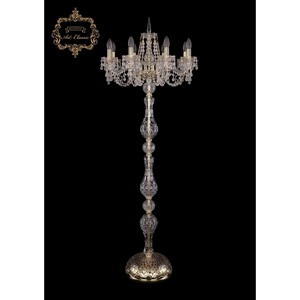 Изображение товара Хрустальный торшер под старину Art Classic 45597 13.24.8.200.h-160.Gd.V0300 с подвесками