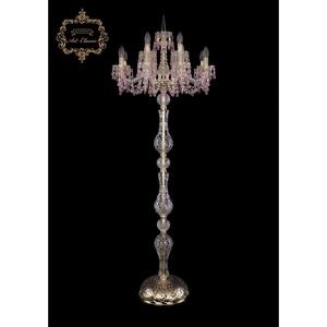 Изображение товара Хрустальный торшер под старину Art Classic 45597 13.24.8+4.200.h-165.Gd.V7010 с подвесками