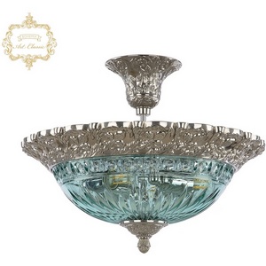 Изображение товара Потолочная люстра на штанге Art Classic 31.09 31.091P.39.FL.Ni.Birusa.M-1G