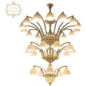 Изображение товара Подвесная люстра Art Classic 31.21 31.2111P.5+10+15.420.3d.GW.P1.D.Angel