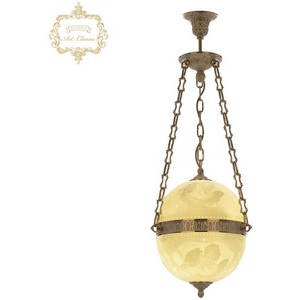 Изображение товара Подвесной светильник Art Classic 34.10 34.1000P.30.GW.Angel в форме шара