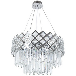 Изображение товара Подвесная каскадная люстра хрустальная Arte Lamp Wezen A1006SP-10CC