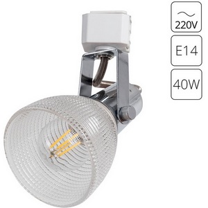 Изображение товара Трековый светильник однофазный 220V Arte Lamp Ricardo A1026PL-1CC