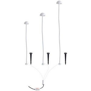 Изображение товара Грунтовый светильник светодиодный в форме гриба IP65 Arte Lamp Motus A1081PA-3WH