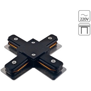 Изображение товара Коннектор для шинопровода (трека) + Accessories Arte Lamp Track A110006