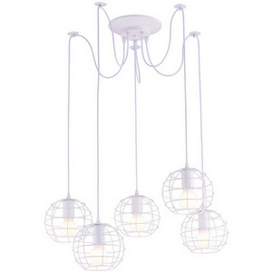 Изображение товара Подвесной светильник паук Arte Lamp SPIDER A1110SP-5WH