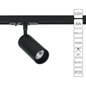 Изображение товара Трековый однофазный светильник светодиодный 8W 220V Arte Lamp Aero A1335PL-1BK