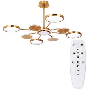 Изображение товара Люстра потолочная LED на штанге Arte Lamp Sienna A1363PL-8PB кольцо