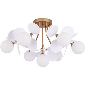 Изображение товара Подвесная люстра Arte Lamp Peacock A1369PL-7SG (плафоны шарики)