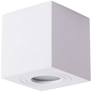 Изображение товара Потолочный светильник уличный IP44 Arte Lamp Galopin A1461PL-1WH форма куба