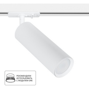Изображение товара Трековый светильник однофазный 220V Arte Lamp Beid A1515PL-1WH