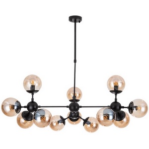 Изображение товара Потолочная люстра молекулы Arte Lamp Bolla A1664SP-12BK