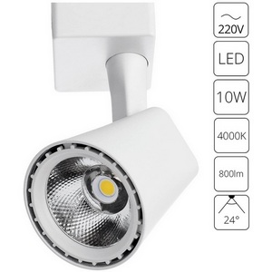 Изображение товара Трековый светильник однофазный 220V светодиодный Arte Lamp Amico A1810PL-1WH