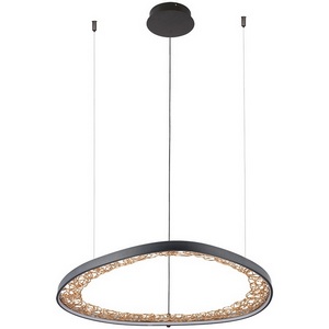 Изображение товара Подвесной светильник LED Arte Lamp Cinta A1847SP-46BK