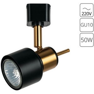 Изображение товара Трековый однофазный светильник 220V Arte Lamp Almach A1906PL-1BK