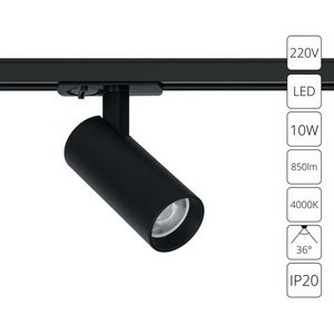 Изображение товара Трековый однофазный светильник светодиодный 10W 220V Arte Lamp Bene A1945PL-1BK