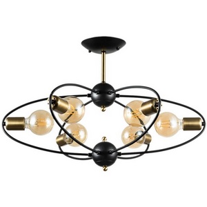 Изображение товара Потолочная люстра Arte Lamp Glasgow A1963PL-6BK