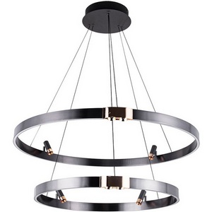 Изображение товара Подвесной светильник LED со спотами Arte Lamp Cesare A1993SP-64BK кольцо