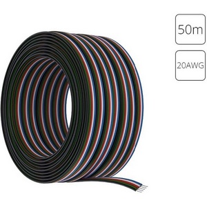Изображение товара Провод 5-жильный для светодиодной ленты RGBW 50м, 20AWG Arte Lamp Strip-Accessories A20-5W