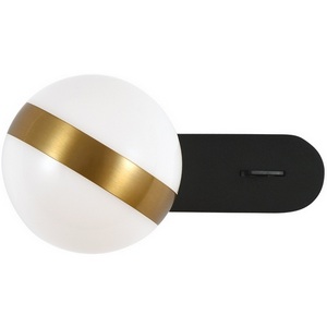 Изображение товара Бра светодиодное Arte Lamp Furud A2125AP-1BK в форме шара