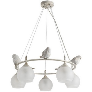 Изображение товара Подвесная люстра птички Arte Lamp Gemelli A2150SP-5WG
