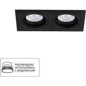 Изображение товара Точечный встраиваемый светильник Arte Lamp Tarf A2178PL-2BK