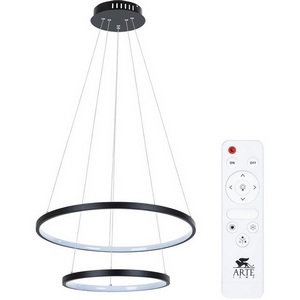 Изображение товара Подвесной светильник с пультом управления LED Arte Lamp Frodo A2197SP-2BK