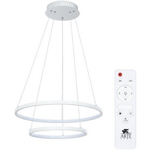 Изображение товара Подвесной светильник с пультом управления LED Arte Lamp Frodo A2197SP-2WH