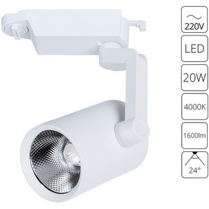 Изображение товара Трековый светильник однофазный 220V светодиодный Arte Lamp TRACCIA A2320PL-1WH
