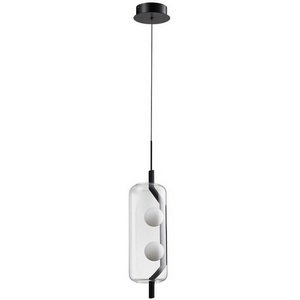 Изображение товара Подвесной светильник LED Arte Lamp Geneva A2341SP-2BK (плафоны шарики)