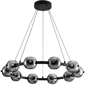 Изображение товара Подвесной светильник LED Arte Lamp Markab A2471LM-20BK (плафоны шарики)