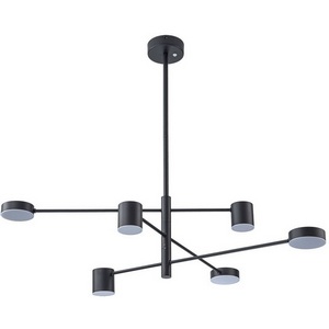 Изображение товара Потолочная светодиодная люстра на штанге Arte Lamp Stanley A2476PL-40BK