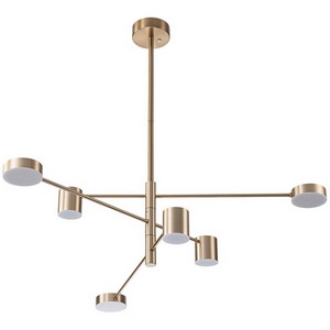 Изображение товара Потолочная светодиодная люстра на штанге Arte Lamp Stanley A2476PL-40PB