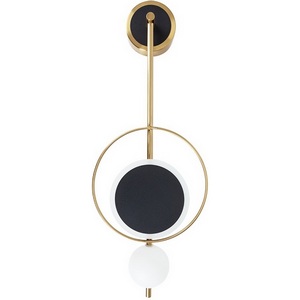 Изображение товара Настенный светильник светодиодный Arte Lamp Polaris A2604AP-7BK в форме шара