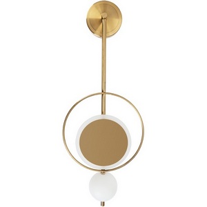 Изображение товара Настенный светильник светодиодный Arte Lamp Polaris A2604AP-7GO в форме шара