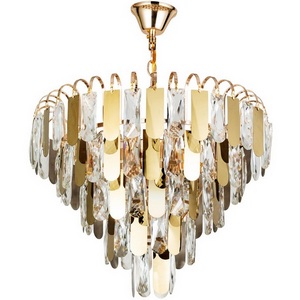 Изображение товара Подвесная каскадная люстра хрустальная Arte Lamp Vivien A2719SP-6GO