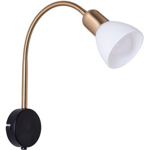 Изображение товара Бра с выключателем Arte Lamp Falena A3116AP-1BK