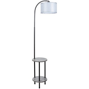 Изображение товара Торшер на треноге со столиком Arte Lamp Combo A4055PN-1BK