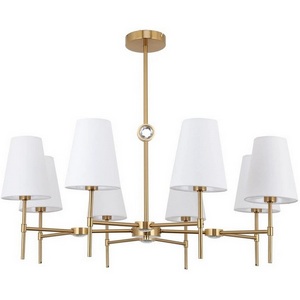 Изображение товара Потолочная люстра на штанге Arte Lamp Daniella A4104LM-8PB