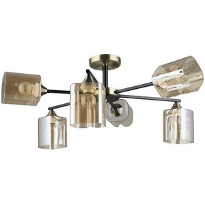 Изображение товара Потолочная люстра на штанге Arte Lamp Merci A4185PL-6BK