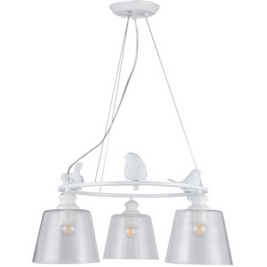 Изображение товара Подвесная люстра птички Arte Lamp Passero A4289LM-3WH