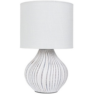 Изображение товара Настольная лампа высотой 30 см Arte Lamp Nusakan A5034LT-1WH
