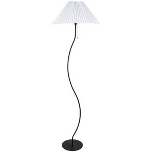 Изображение товара Изогнутый торшер Arte Lamp Agatha A5069PN-1BK