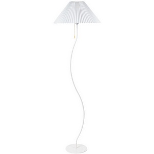 Изображение товара Торшер напольный диаметром 50 см Arte Lamp Agatha A5069PN-1WH